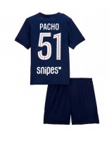 Paris Saint-Germain Willian Pacho #51 Kotipaita Lasten 2025-26 Lyhythihainen (+ shortsit)